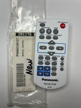 Panasonic MXDA Projector Remote Control, White OEM NOS for PTVW330U, PTV... - $12.95
