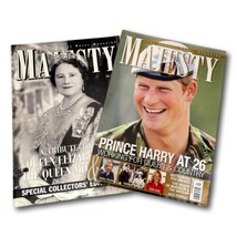 Majesty Canada Magazine Royal Family Lot 2 Prince Harry Queen Mother Tribute - £20.52 GBP