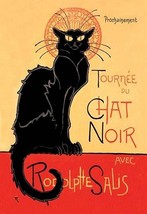 Tournee du Chat Noir avec Rodolphe Salis by Theophile Alexandre Steinlen - Art P - £17.57 GBP+