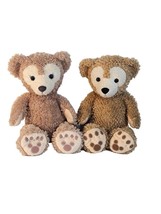 Two Disney Duffy Bears Plush 16 inch Disneyland Shelly May Hidden Mickey - £39.27 GBP