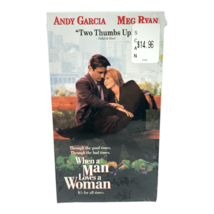 When a Man Loves a Woman VHS VCR Video Tape Movie Andy Garcia New Sealed - £4.16 GBP