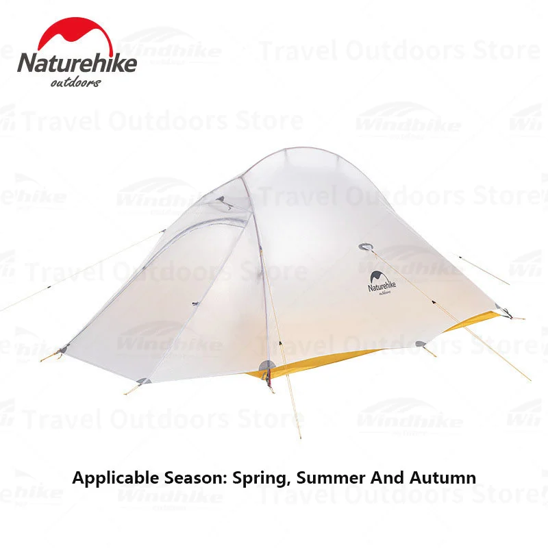 NatureHike Backpack Tent Cloud Up 10d Silicone Camping Tent 2 Person Double - £270.37 GBP