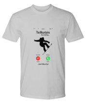 Snowboarding TShirt The Mountains Are Calling Ash-P-Tee  - £18.34 GBP