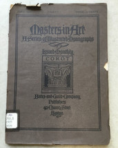 Masters in Art Monograph Corot June 1901 - £6.03 GBP