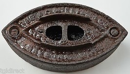 Vintage A. O. Williams Co. Cast Iron No. 8 Sad Iron Collectible Home Decor - £15.45 GBP