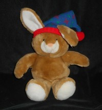 Vintage 1990 Heartline Hallmark Brown Baby Bunny Rabbit Stuffed Animal Plush Toy - £36.35 GBP