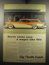 1957 Buick Century Ad - You&#39;ve never seen a wagon like this - £14.55 GBP