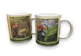 John Deere Mug Coffee Cup Set of 2 Mugs - £15.05 GBP
