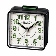 Casio TQ140 Travel Alarm Clock - Black Clock  - £15.11 GBP