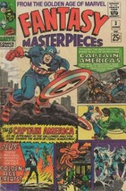 Fantasy Masterpieces #3 ORIGINAL Vintage 1966 Marvel Comics Captain America - $24.74