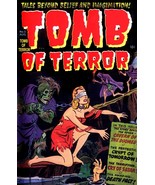 Comic Cover Poster - Tomb Of Terror #3 (1952) Art Poster 16&quot; x 24&quot; - $538.17 MXN