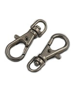 Fujiyuan 15 pcs Swivel Lobster Clasps Metal Findings Clips Snap lanyard ... - $6.36 CAD