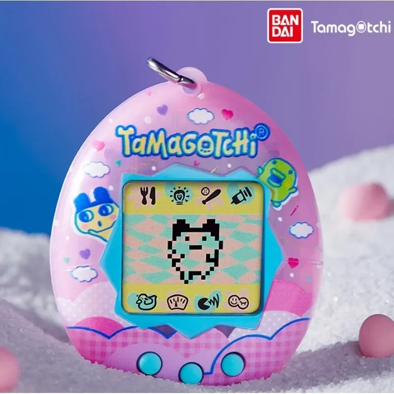 Genuine Bandai Tamagotchi Reproduction Series Yuanzu Machine Pendant Ele... - $78.16+