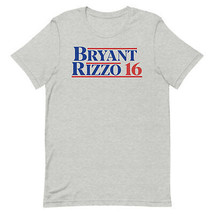 KRIS BRYANT &amp; ANTHONY RIZZO Chicago Cubs T-SHIRT Retro 2016 Champs Presi... - £14.40 GBP+