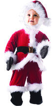 Underwraps Boys&#39; Baby&#39;s Santa Onesie Costume, Red/White/Black, Large (2T... - $101.00