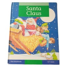 Santa Claus Christmas Childrens Book 1st Story D Jackman Kris Kringle Vintage 91 - £6.26 GBP
