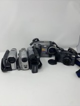 sony handycam lot of 5 for fix/parts - £44.94 GBP