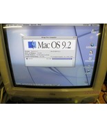 Apple iMac G3 Graphite M5521 PowerPC G3 400MHz 128MB 12.75GB HD with Mac... - £212.85 GBP