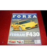 FEBRUARY 2005 FORZA MAGAZINE NO. 59 FIRST DRIVE: FERRARI F 430 - €10,13 EUR