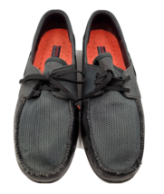 Swims Nordic Loafer Boat Shoes Lace up Size 9 Gray - £54.08 GBP