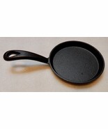 Small 5” Individual Cast Iron Frying Pan Skillet Pancake Griddle 1/2” De... - €8,48 EUR
