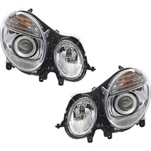 Halogen Headlight Set LH &amp; RH Side For 07-2009 Mercedes Benz E-Class - $398.00