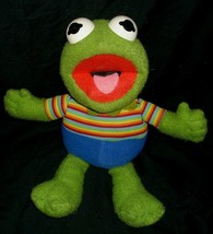 12&quot; Vintage 1983 Kermit The Green Frog Stuffed Animal Plush Toy Hasbro Softies - £25.99 GBP