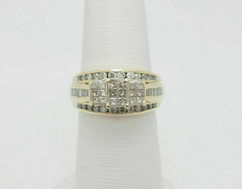 2Ct Princess Simulated Diamond Engagement Ring 14K Yellow Gold Plated Silver - £68.05 GBP