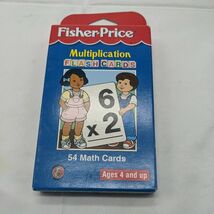 1998 Fisher Price Multicipation Flash Cards - $15.66 CAD