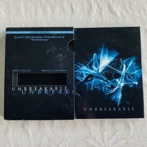 Unbreakable Vista Series 2001 DVD Set Slipcase Bruce Wiilis Samuel L. Jackson - £9.32 GBP