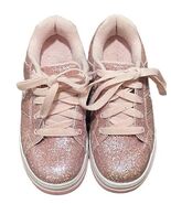 Heelys Girls Pink Sparkle Gym Shoes Size 3  WITHOUT WHEELS Excellent Con... - $30.00 CAD