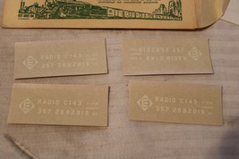 HO Scale Champ Decals, Erie-Lackawanna Caboose Decal Set #HC-465 - $16.00