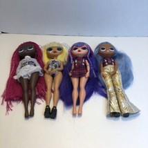 4 LOL Surprise OMG Fashion Dolls Fame Queen Winter Disco Shadow - $39.59