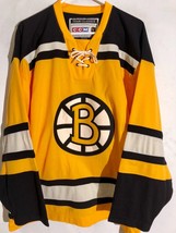 CCM Classic NHL Jersey Boston Bruins Team Yellow Throwback sz S - £39.77 GBP