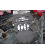 FOOTBALL WIDE RETRIEVER GRAY JERSEY SHIRT DOG COSTUME SIZE S NEW - $24.34 CAD