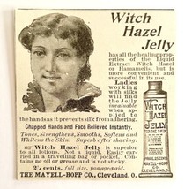 Mayell Hopp Witch Hazel Jelly 1894 Advertisement Victorian Skin Care ADBN1yy - £7.50 GBP