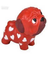 3&quot; Valentines Squish Pug - Stress Relief Toy - £2.01 GBP