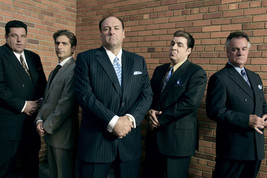 The Sopranos James Gandolfini &amp; tough guy cast 18x24 Poster - £18.73 GBP