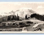 RPPC Montante Rainier Da Osservazione Punto Wa Ellis Foto 527 Cartolina M14 - $11.23