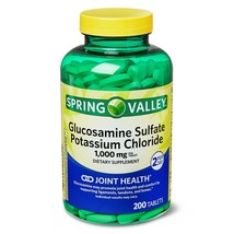 Spring Valley Glucosamine Sulfate Tablets, 1000 mg, 200 Ct..+ - $29.69