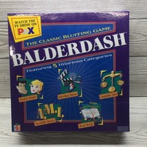 Balderdash The Classic Bluffing Game Mattel 2003 Edition NEW SEALED  - £15.82 GBP