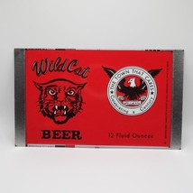 Wild Cat Unrolled 12oz Beer Can Flat Sheet Magnetic - £19.70 GBP