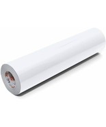 White Adhesive Vinyl Roll Paper Sheet for Cricut Cameo Signs Sticker Car... - $18.80