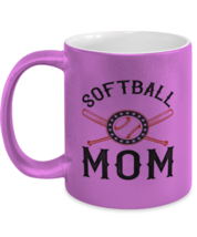 Mom Mugs Softball Mom Pink-M-Mug  - £14.19 GBP