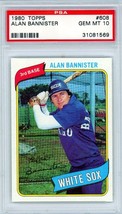 1980 Topps Alan Bannister #608 PSA 10 P1223 - £50.42 GBP