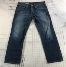 AG Adriano Goldshmied Jeans Womens 26R Blue The Ex-boyfriend Crop Cotton - $39.59