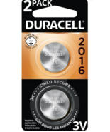 Duracell 2016 Batteries Lithium Coin Button - 2 Pack - Specialty Battery - £7.86 GBP
