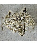 WOLF HEAD BIKER RING BR98 choppers rings motorcyle - $7.59