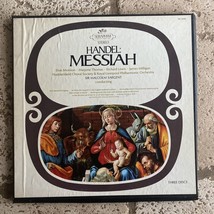 Sir Malcolm Sargent Handel: Messiah 3 Record Vinyl Box Set - £6.01 GBP