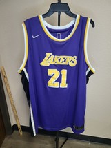 Los Angeles Lakers Basketball Jersey  #21 Josh Smith Nike size 6X - £22.26 GBP
